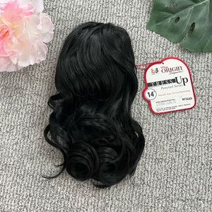 Synthetic Ponytail Hair Extension 14” Natural Black